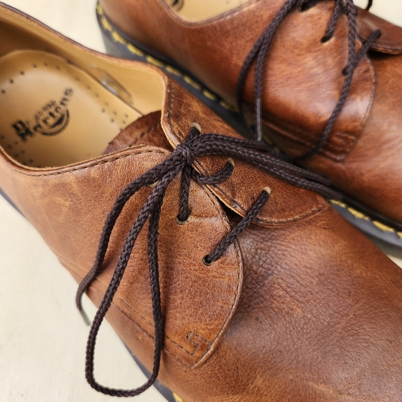 Men's Dr. Martens Leather 1461 Abandon Shoes - Size US 10 M - Picture 5 of 13